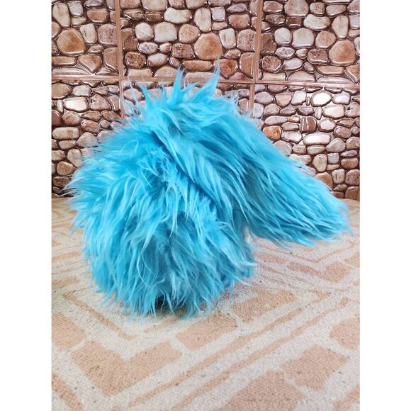 Pikmi Pops Surprise Blue Fluffy Bunny Rabbit Plush Toy #A97 - Picture 5 of 9